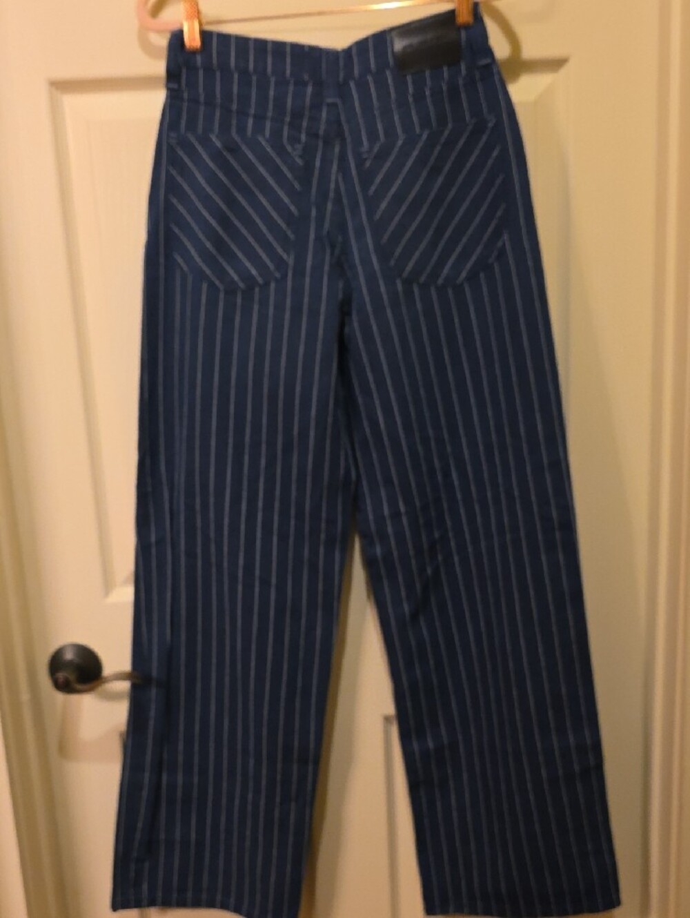 We The Free Nia Striped Boyfriend Jeans - Picture 7 of 8